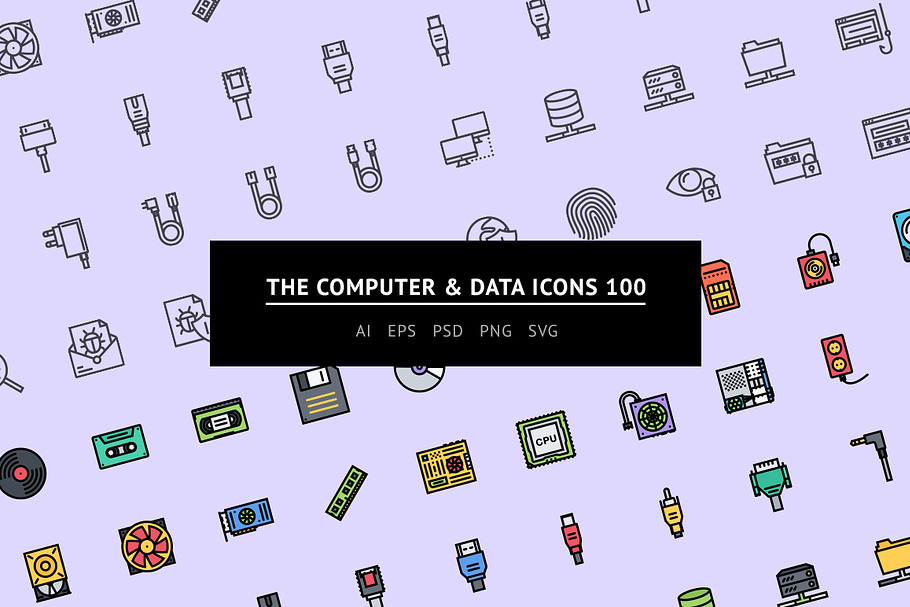 The Computer & Data Icons 100