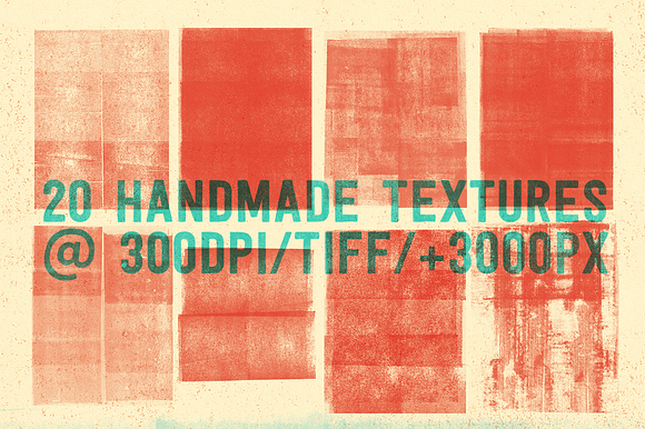 Letterpress & Dry-Ink Print Textures in Textures - product preview 1