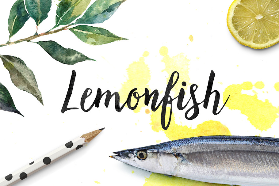 Lemonfish in Script Fonts - product preview 8