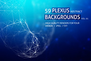 59 PLEXUS ABSTRACT BACKGROUNDS vol 1