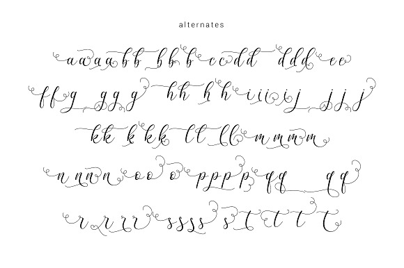 Billaneiva Typeface in Script Fonts - product preview 5