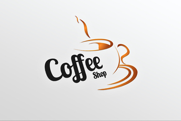 Coffee Shop Logo Template 01 in Logo Templates - product preview 1