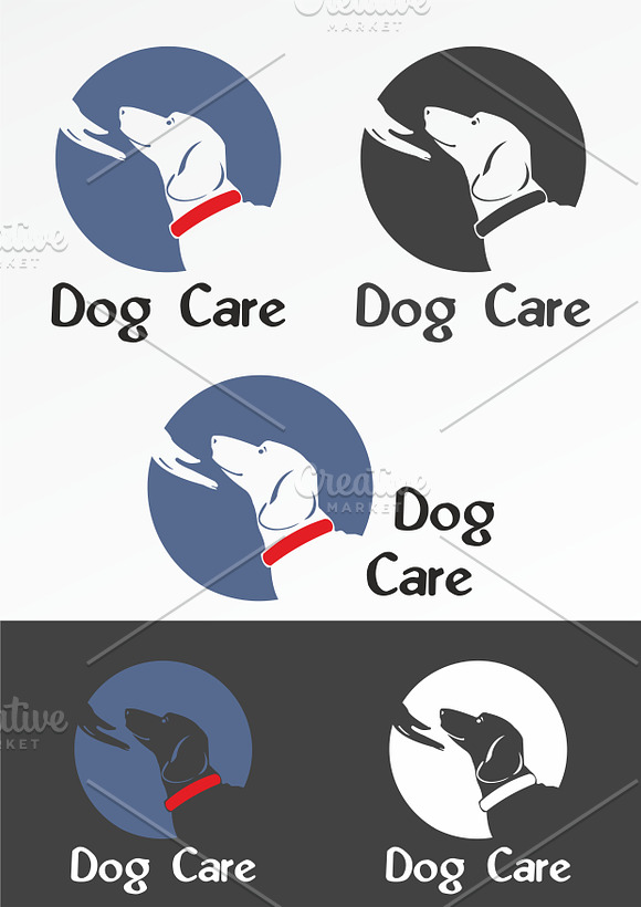 Dog Care Logo Template in Logo Templates - product preview 4