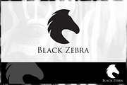 Black Zebra Logo Template