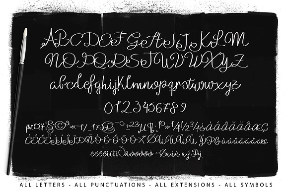 Julianne Script Typeface | 2$! in Script Fonts - product preview 1