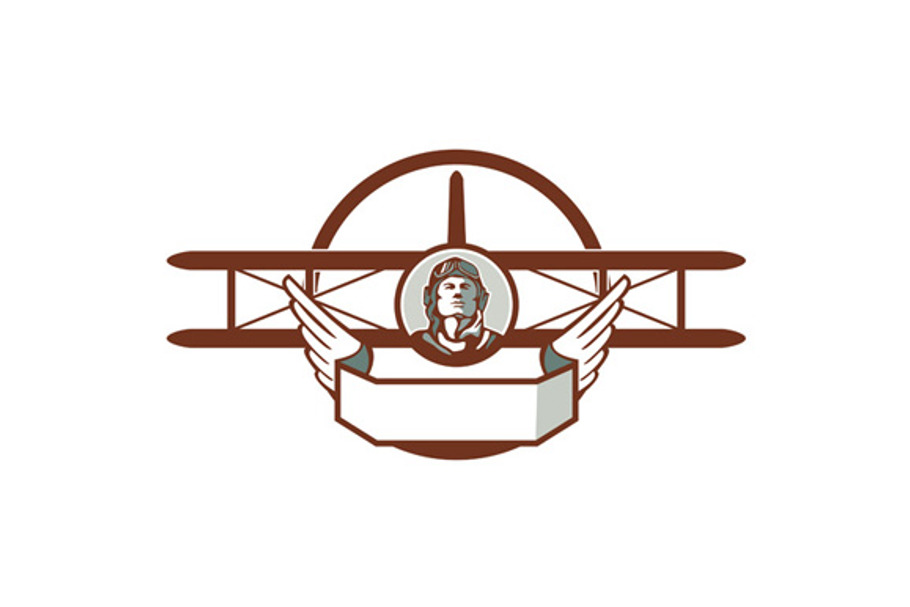 World War 1 Pilot Airman Spad in Illustrations - product preview 8