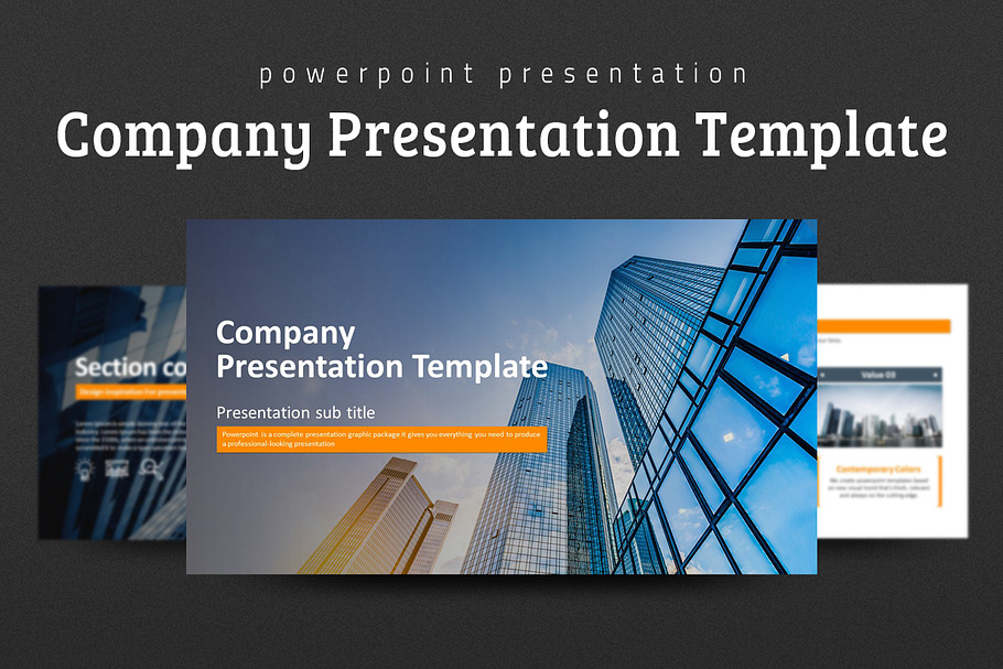 company presentation what does it mean