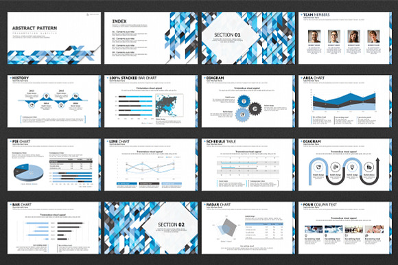 Abstract Pattern PPT in PowerPoint Templates - product preview 1