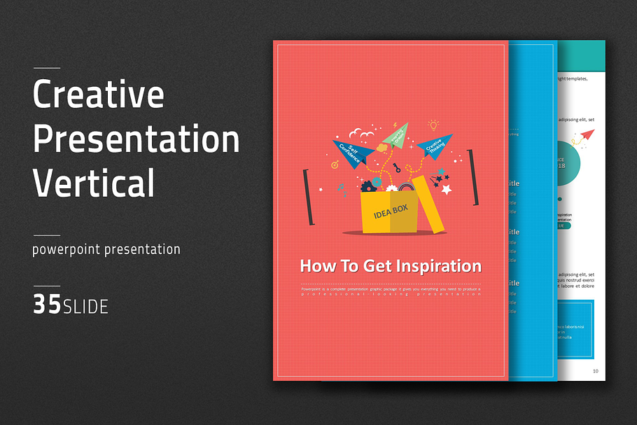 Creative Presentation Vertical in PowerPoint Templates - product preview 8