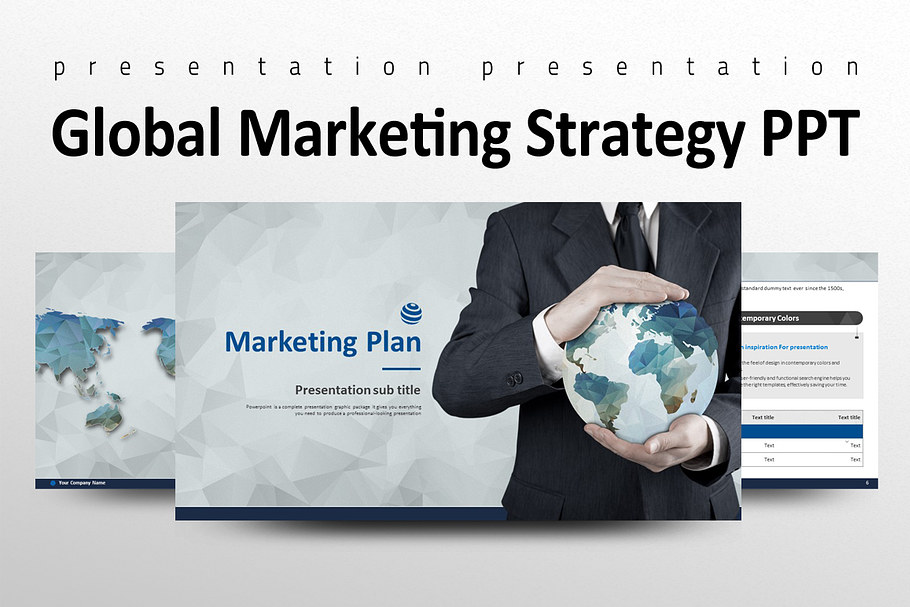 Global Marketing Strategy PPT in PowerPoint Templates - product preview 8