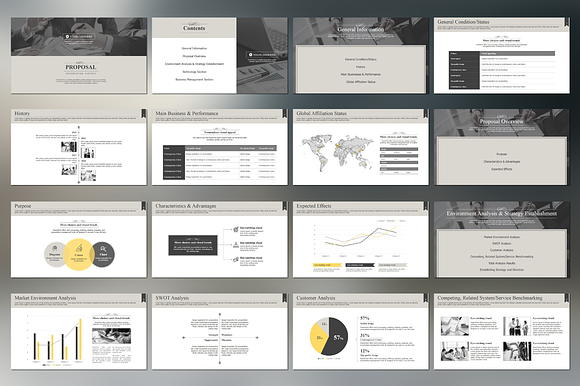 Modern Classic Strategy in PowerPoint Templates - product preview 1