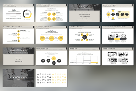 Modern Classic Strategy in PowerPoint Templates - product preview 2
