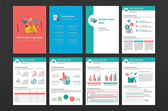 Creative Presentation Vertical in PowerPoint Templates - product preview 1