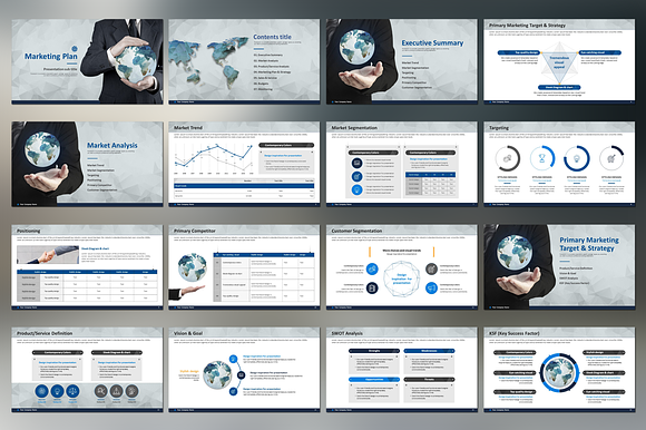 Global Marketing Strategy PPT in PowerPoint Templates - product preview 1