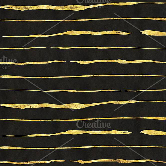 Pale Golden Seams Marbled Papers in Patterns - product preview 3