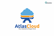 Atlas Cloud Logo Template