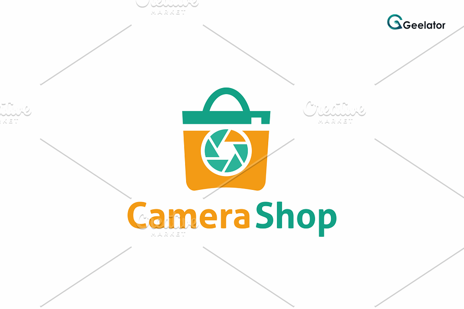 Camera Shop Logo Template in Logo Templates - product preview 8