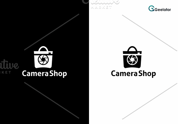 Camera Shop Logo Template in Logo Templates - product preview 2