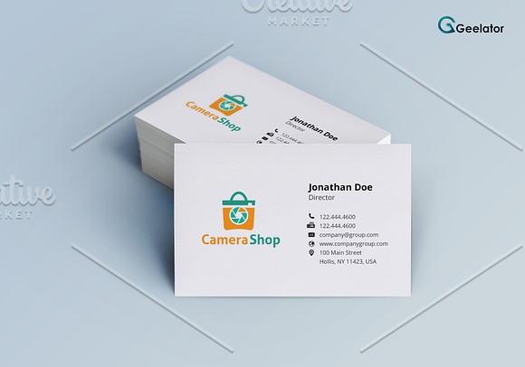 Camera Shop Logo Template in Logo Templates - product preview 3