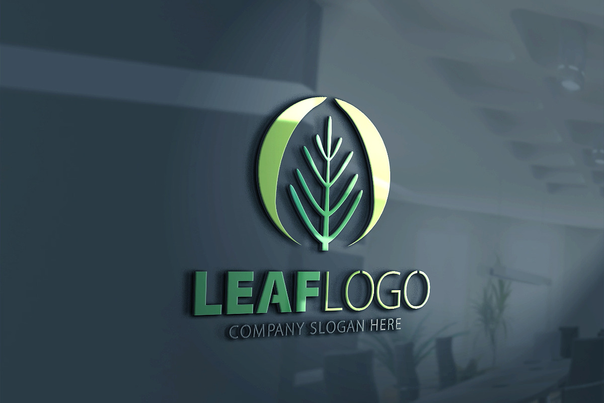 Leaf Logo/2 in Logo Templates - product preview 8