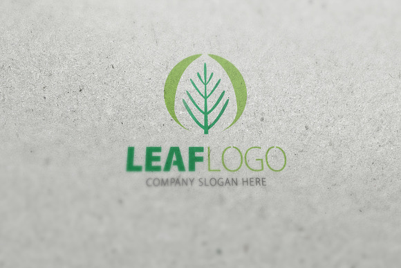 Leaf Logo/2 in Logo Templates - product preview 1