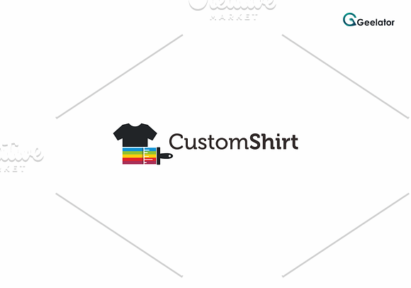 Custom Shirt Logo Template in Logo Templates - product preview 1
