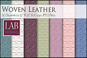 30 Seamless Leather Weave Textures
