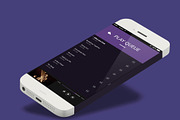 Quark Music player App Ui