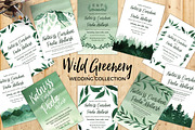 Wild Greenery Wedding Collection