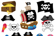 Pirate Clipart and Vectors