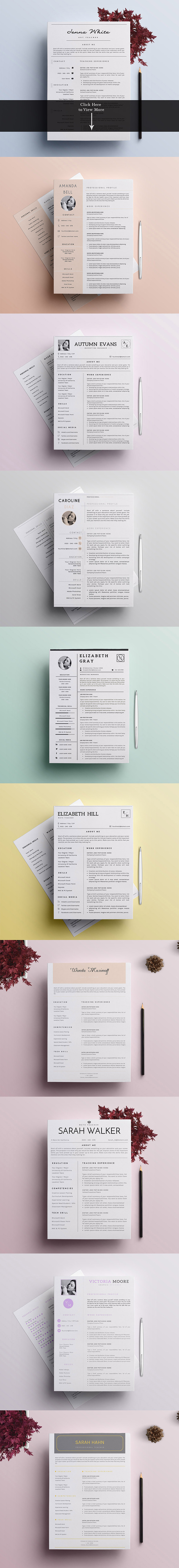 80% OFF -TOP 10 Resume / CV Template in Resume Templates - product preview 1