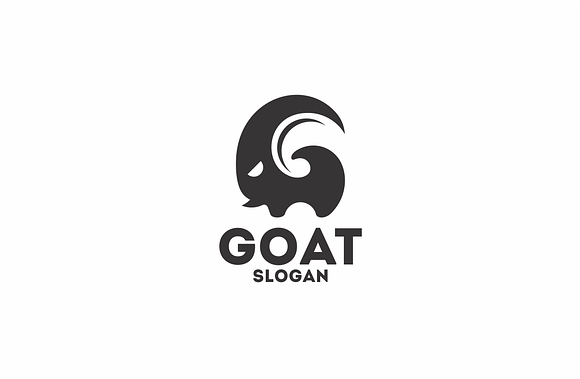 Goat in Logo Templates - product preview 1