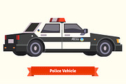 Police vehicle.
