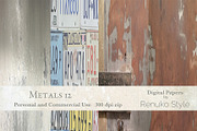 Metals 12 Digital textures