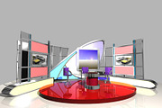 TV News Studio 005