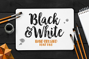 Black & White Font Duo