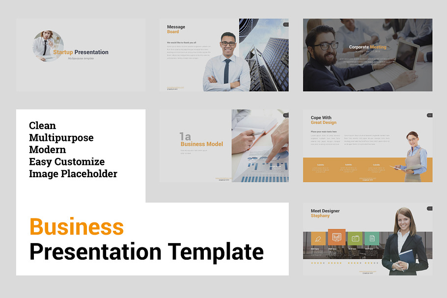 Minimalist Business Presentation in PowerPoint Templates - product preview 8