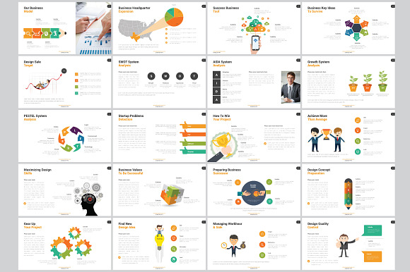 Minimalist Business Presentation in PowerPoint Templates - product preview 2