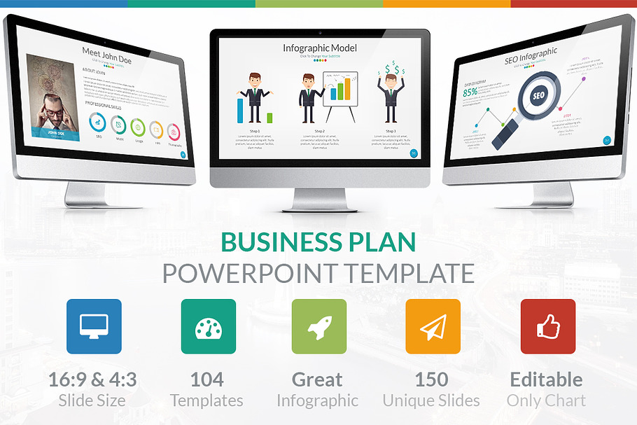 Business Plan - Powerpoint Template in PowerPoint Templates - product preview 8