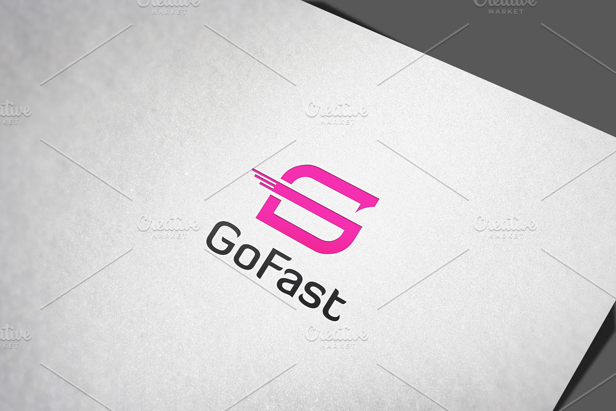Go Fast Logo Template in Logo Templates - product preview 8