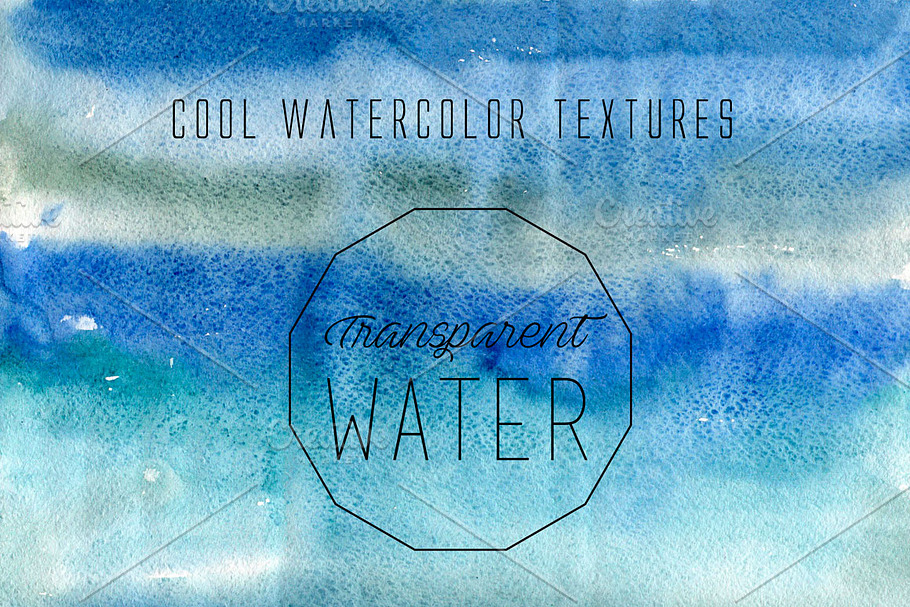 Water watercolor texture