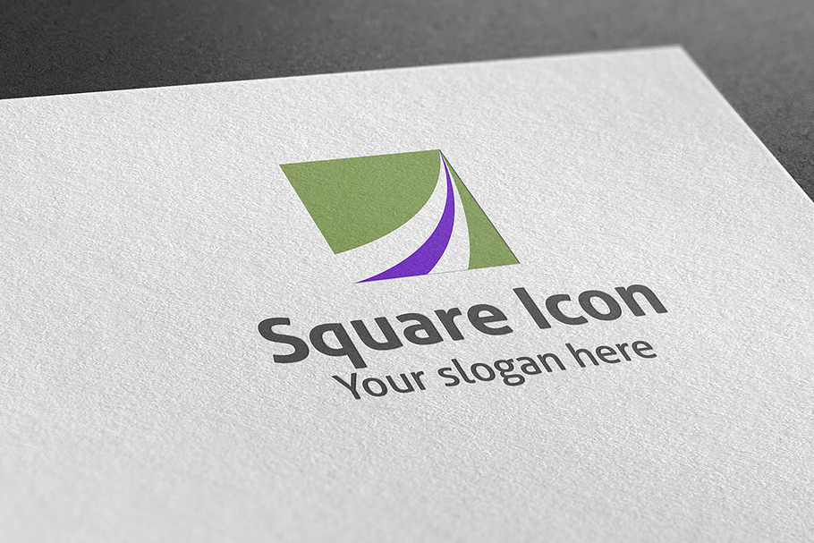 Square Icon Logo in Logo Templates - product preview 8