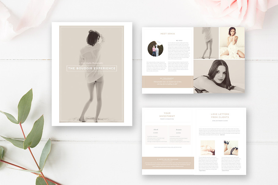 Boudoir Photography Magazine in Magazine Templates - product preview 8