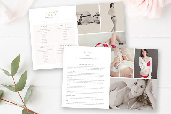 Boudoir Photography Magazine in Magazine Templates - product preview 3