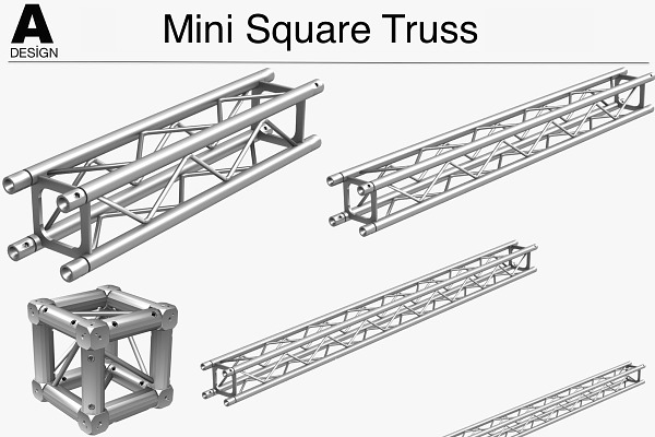 Mini Square Truss (7 PCS Modular)