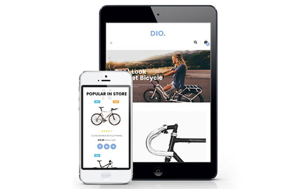Ap Dio Bike in Website Templates - product preview 8