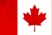 True proportions Canada flag