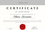 Premium present certificate