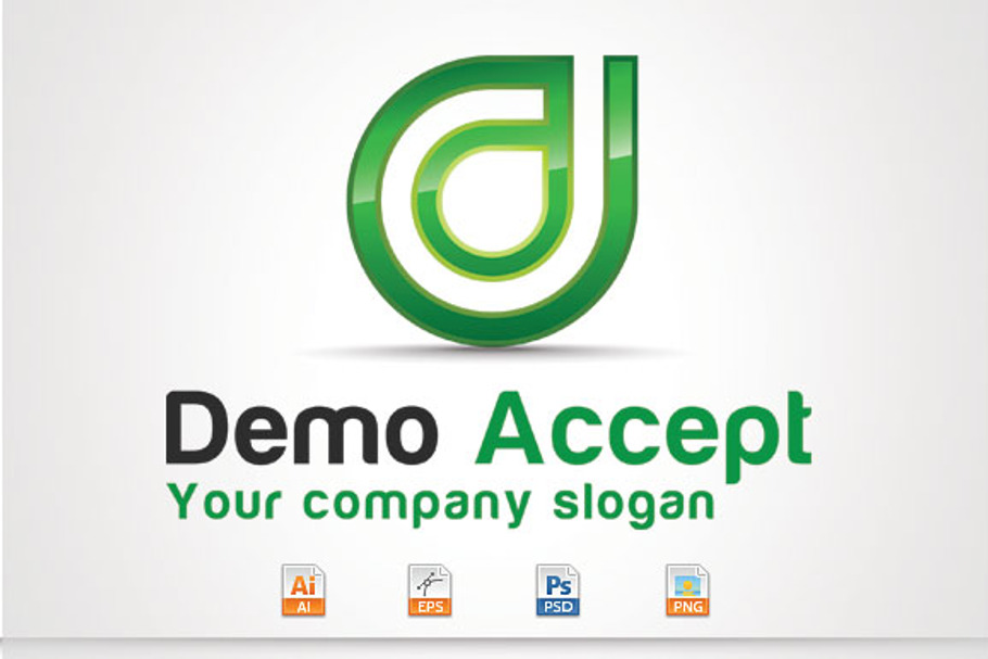 Demo Accept in Logo Templates - product preview 8