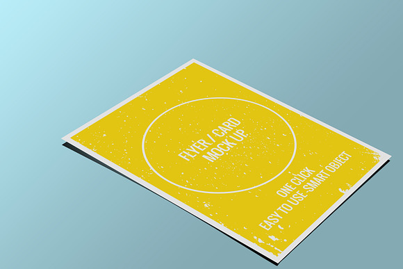 A4 Flyer Mock Ups  in Print Mockups - product preview 3